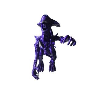 Lanard Alien Xenomorph Figure Purple Metallic 2013 Toy Collectible